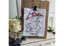 Stickdatei - Pilz Fäulein 5